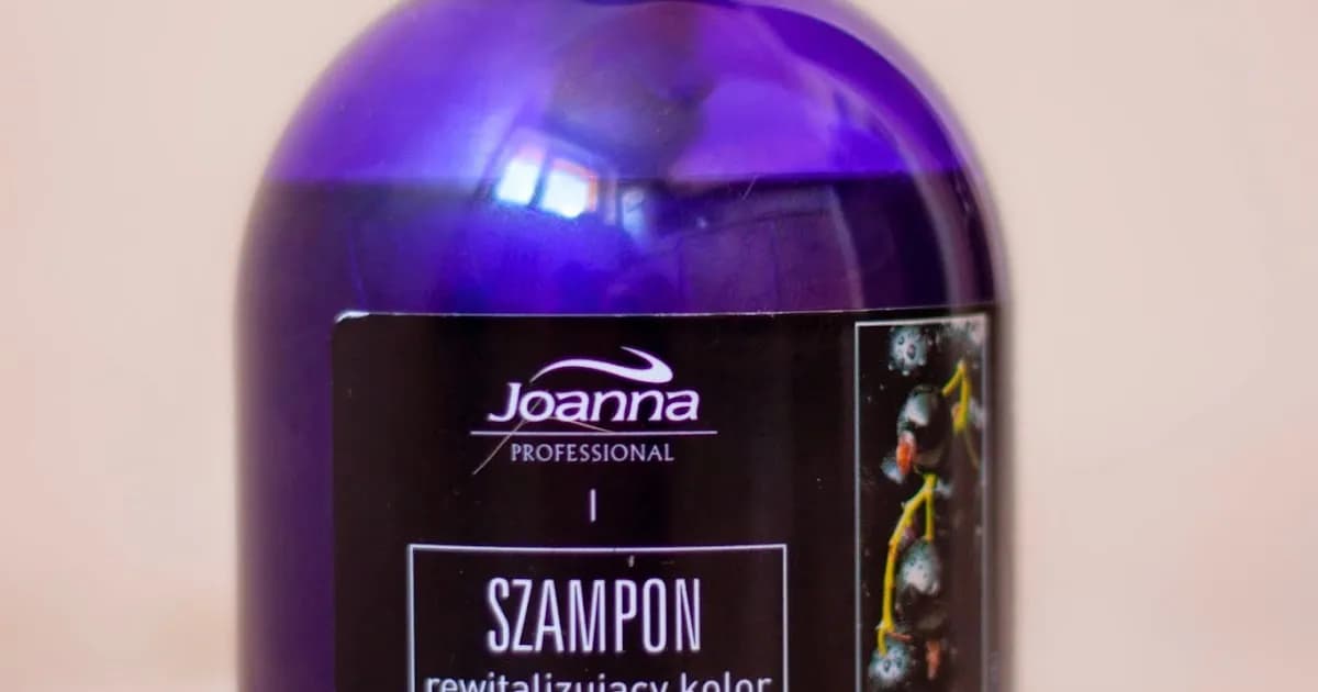 Joanna professional szampon rewitalizujący kolor popielaty – idealny do blond włosów